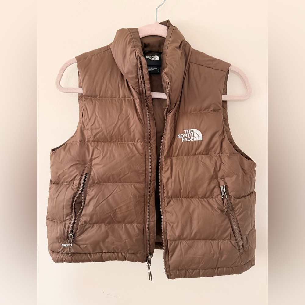 The North Face Chocolate Brown Puffer Vest